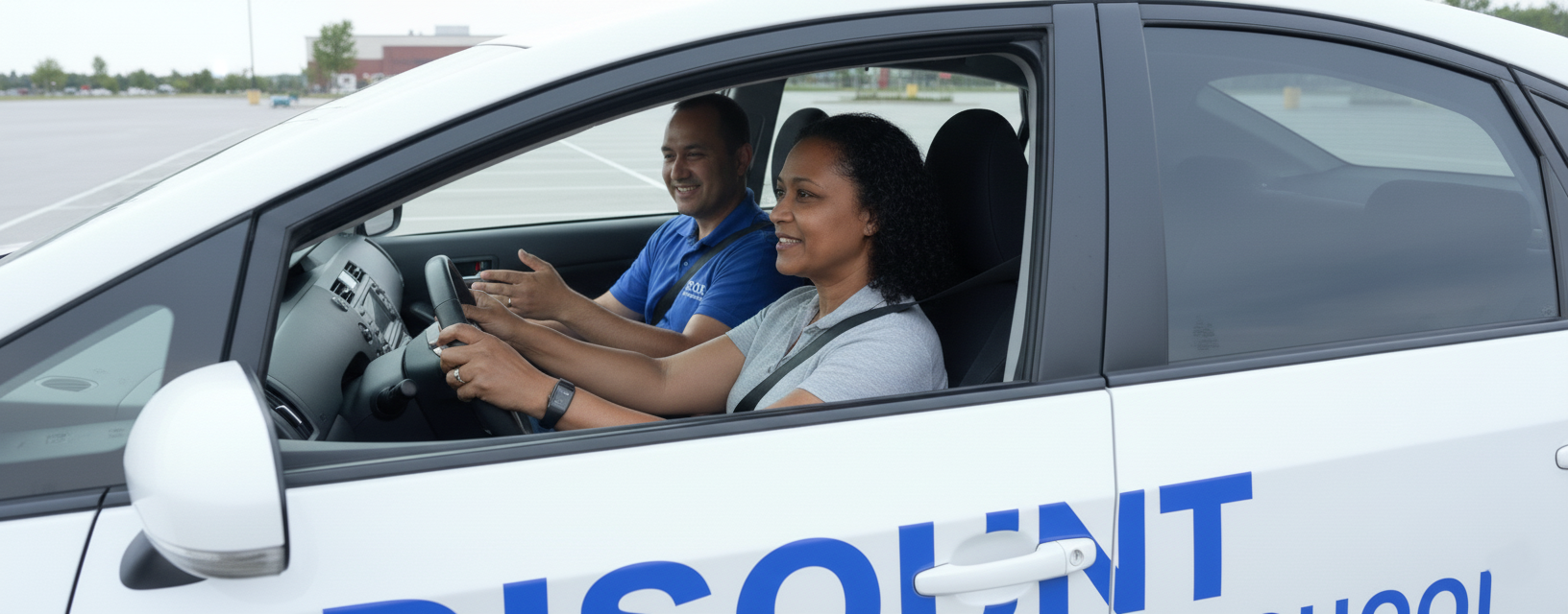 Adult driving student